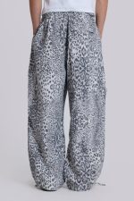 Snow Leopard Parachute Pants - Image 3