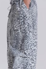 Snow Leopard Parachute Pants - Image 4