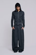 Checkerboard Mini Monster Hoodie - Image 4