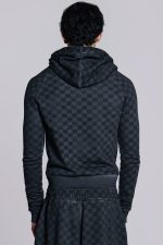 Checkerboard Mini Monster Hoodie - Image 5