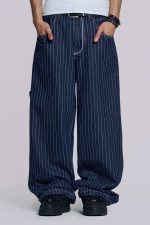 Ollie Pinstripe XL Colossus Jeans