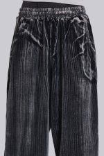 Crease Velour Baggy Monster Joggers - Image 3
