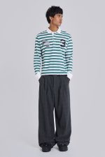 Grey Check Goliath Suit Trousers - Image 2