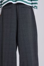 Grey Check Goliath Suit Trousers - Image 4
