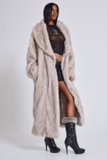 Alaska Faux Fur Coat - Image 3