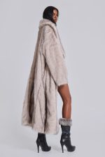 Alaska Faux Fur Coat - Image 4