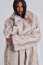 Alaska Faux Fur Coat - Image 2