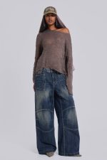 Taupe Stray Knit - Image 4