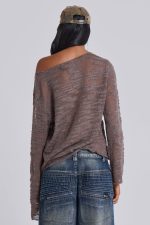 Taupe Stray Knit - Image 2
