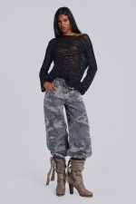 Black Stray Knit - Image 6