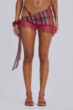 Naomi Stripe Knit Multiway Top & Sarong - Image 7