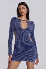 Tribeca Backless Mini Dress - Image 7