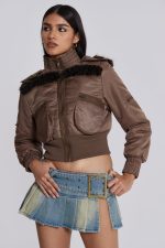 Ludlow Denim Mini Skirt - Image 17