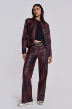 Oxblood Piston Jacket - Image 8