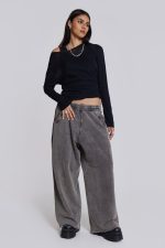 Chrome Wash Baggy Monster Joggers - Image 4