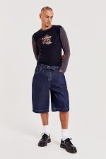 Jumbo Denim Jorts - Image 3