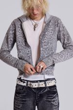 Snow Leopard Mini Monster Hoodie - Image 3