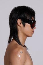 Noctra XL Stud Sunglasses in Damson - Image 5