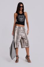 Rock Revival Black Fleur De Lis Vest - Image 3