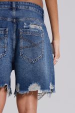 Mid Blue Revenge Jorts - Image 7