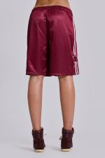 Burgundy Alyx Longline Football Shorts - Image 9