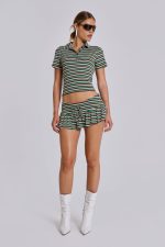 Mila Stripe Mini Skort - Image 9