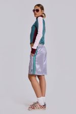 Silver Alyx Longline Football Shorts - Image 12