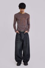 Black Coated XL Colossus Jeans - Image 3