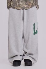LDN Print Grey Marl Monster Joggers - Image 3