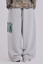 LDN Print Grey Marl Monster Joggers - Image 6
