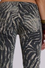 Leona Bootcut Cooper Jeans in Zebra - Image 4