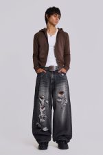 Gothic Print XL Colossus Jeans - Image 2