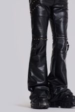 Carbon Studded Drift Bootcut Pants - Image 4