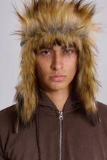 Washed Camo Trapper Hat - Image 3