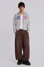 Brown Baggy Monster Joggers - Image 8