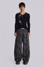 Dyed Pinstripe Goliath Suit Pants - Image 3