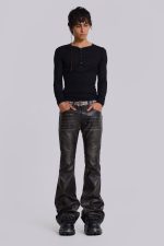 Black Haze Henley Top - Image 3