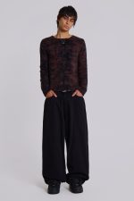 Brown Tiger Brushed Knit Jumper - Image 6