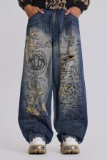 Graffiti XL Colossus Washed Jeans - Image 9