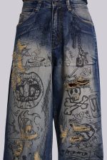 Graffiti XL Colossus Washed Jeans - Image 5