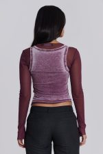 Lia Top in Magenta - Image 8