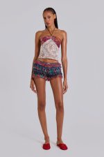 Paisley Rhea Mesh Bloomer Shorts - Image 2