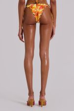 Lucia Ruffle Bikini Bottom with Flower Detail - Image 7