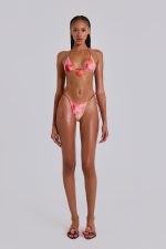 Cantha Micro Bikini Bottoms in Sunset - Image 5