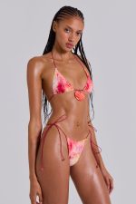 Cantha Micro Bikini Bottoms in Sunset - Image 7