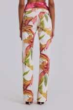 Lily Floral Bootcut Jeans - Image 4