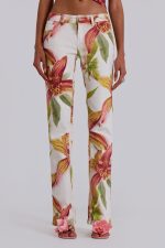 Lily Floral Bootcut Jeans - Image 2