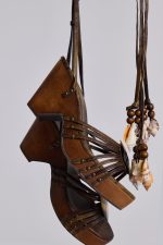Arielle Shell Wooden Platform Sandal - Image 10