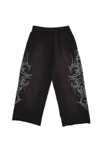 Black Baggy Blade Joggers - Image 7