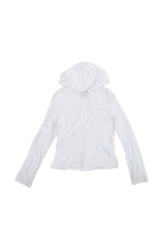 White Marl Mist Hoodie - Image 8